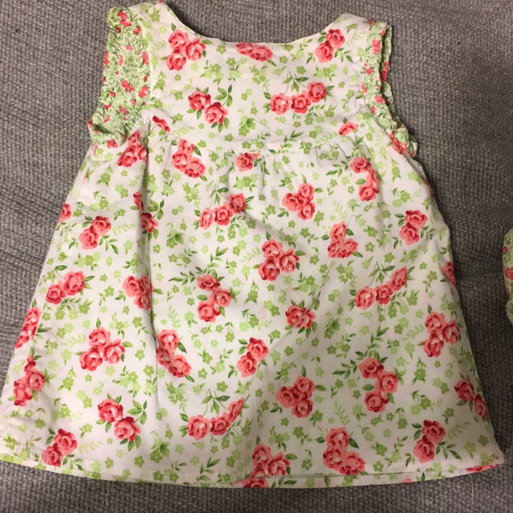 Ring around the Rosie floral print dress